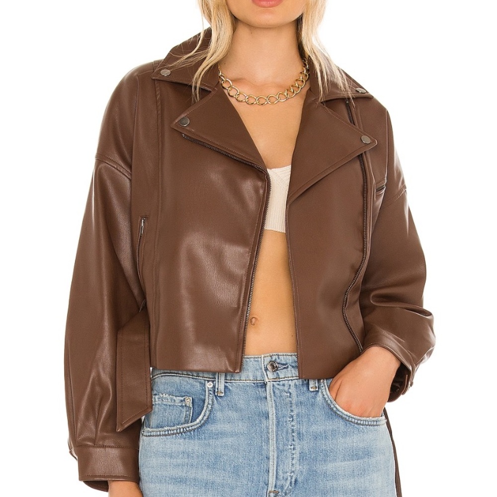ASTR the label rubia moto jacket